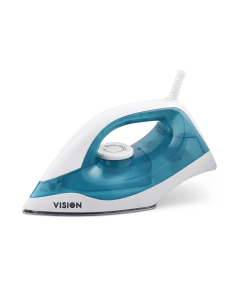 Vision Light Weight Electric Iron 1000W with Overheat Protection VIS-DEI-009 Blue