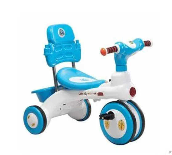 Rock Rider With Backrest 3Y - blue